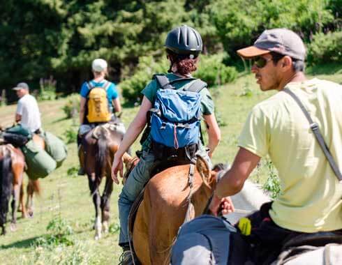 Horsebackriding in Kyrgyzstan