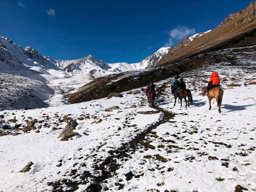 Ala kul pass in October